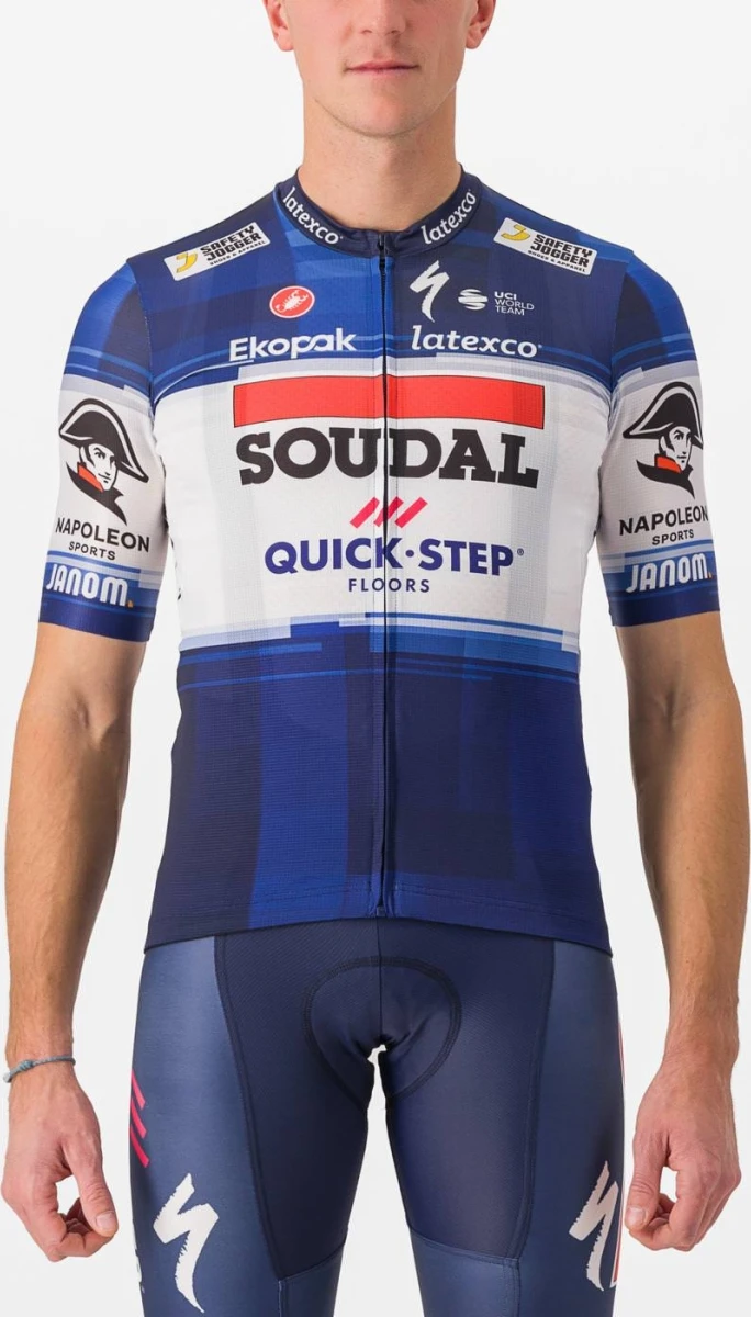Castelli Soudal Quick-Step Competizione Fietsshirt 3 Castelli Soudal Quick-Step Competizione Fietsshirt