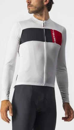 Castelli Prologo 7 Long Sleeve Fietsshirt -Castelli Winkel 065 ivorylightblackred product 18618