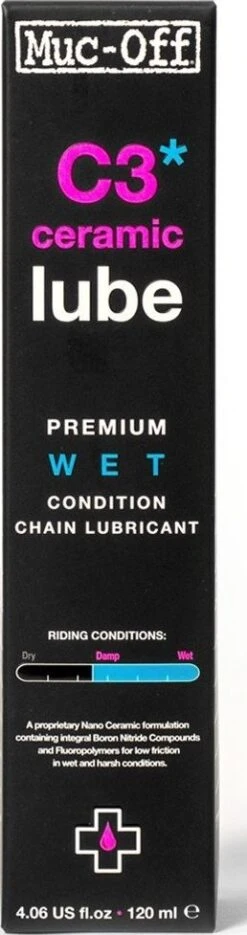 Muc-Off C3 Wet Ceramic Lube Kettingolie