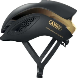Abus Gamechanger Racefiets Helm -Castelli Winkel abus gamechanger racehelm zwart goud