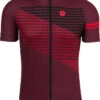 Agu Striped Fietsshirt -Castelli Winkel agu striped jersey rood voor