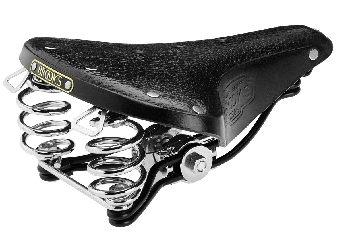 Brooks B66 Stadsfiets Zadel Dames 4 Brooks B66 Stadsfiets Zadel Dames - Afbeelding 2