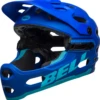 Bell Super 3R MIPS Full Face Helm -Castelli Winkel bell super 3r mips mountainbikehelm blauw