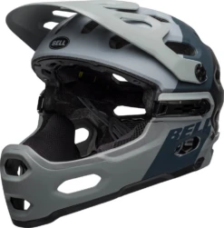Bell Super 3R MIPS Full Face Helm 11 Bell Super 3R MIPS Full Face Helm -Castelli Winkel bell super 3r mips mountainbikehelm zwart grijs blauw