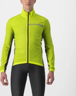Castelli Squadra Stretch Fietsjas -Castelli Winkel castelli squadra stretch fietsjas fluogeel grijs