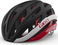 Giro Helios Spherical MIPS Racefiets Helm -Castelli Winkel giro helios spherical zwart wit rood