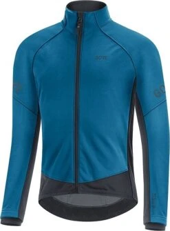 Gore C3 GTX Thermo Fietsjas Heren -Castelli Winkel gore c3 thermo jack blauw1 2