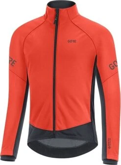 Gore C3 GTX Thermo Fietsjas Heren -Castelli Winkel gore c3 thermo jack rood1 2