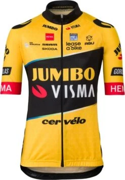 Agu Jumbo-Visma Fietsshirt Kids 2023