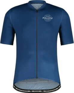 Maloja Teserom 1/2 Cycle Fietsshirt -Castelli Winkel maloja cycle jersey treserom blauw totaal