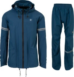 Agu Original Essential Regenpak -Castelli Winkel original regenpak blauw