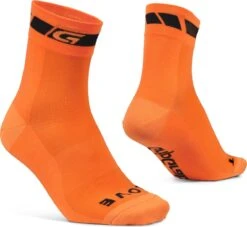 GripGrab Regular Cut Sokken -Castelli Winkel regular cut oranje