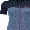 Rogelli Melange Fietsshirt Dames 1 Rogelli Melange Fietsshirt Dames -Castelli Winkel rogelli melange jersey dames paars roze