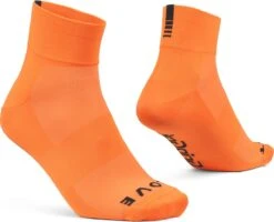 GripGrab Lightweight SL Short Sokken -Castelli Winkel sl korte sok oranje