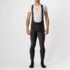 Castelli Velocissimo 5 Lange Fietsbroek -Castelli Winkel velocissimo 5 bibtight zwart rood voor